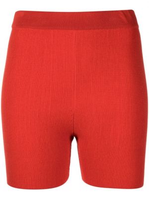 Pantaloni scurți pentru ciclism Jacquemus roșu