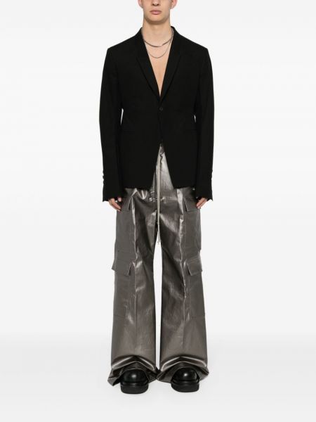 Jeansy relaxed fit Rick Owens szare