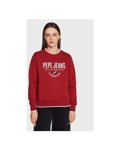 Bluză Pepe Jeans roșu
