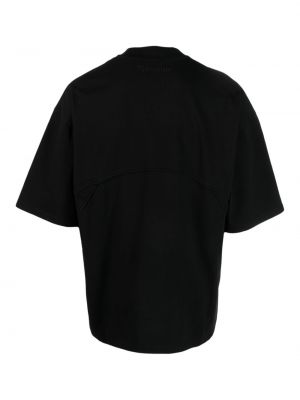 Bavlněné tričko s kulatým výstřihem Reebok černé