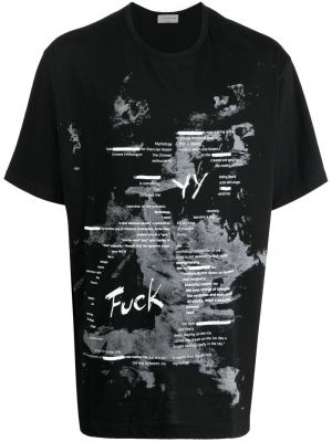 Βαμβακερή μπλούζα Yohji Yamamoto