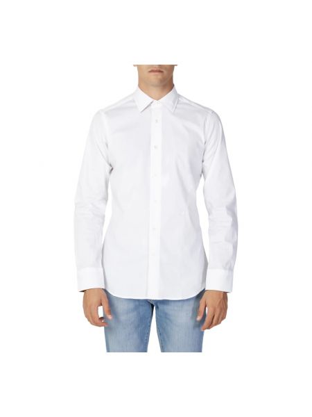 Koszula z długim rękawem Alviero Martini 1a Classe biała