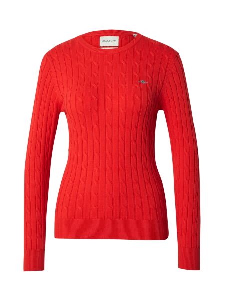 Пуловер Gant червено