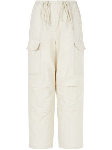 Pantalon droit Studio Tomboy blanc