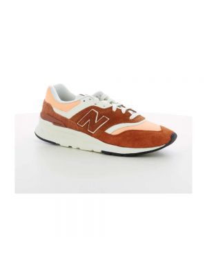 Sneakersy New Balance 997 pomarańczowe