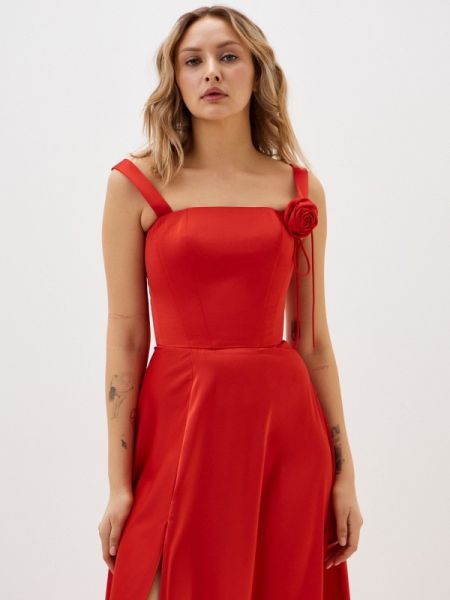 Вечернее платье Ruxara красное