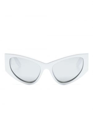 Слънчеви очила с принт Balenciaga Eyewear сребристо