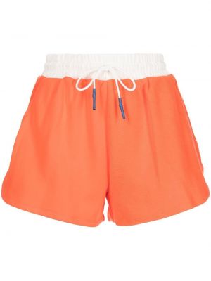 Brodert shorts Staud oransje