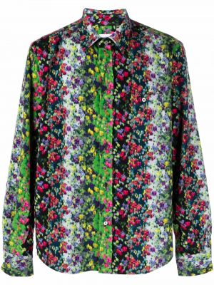 Floral skjorte Kenzo grønn