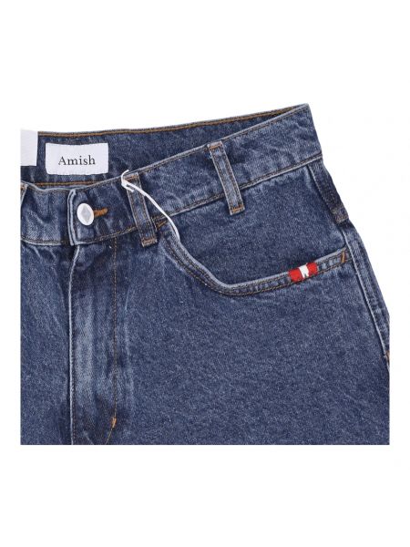 Pantalones cortos vaqueros Amish azul