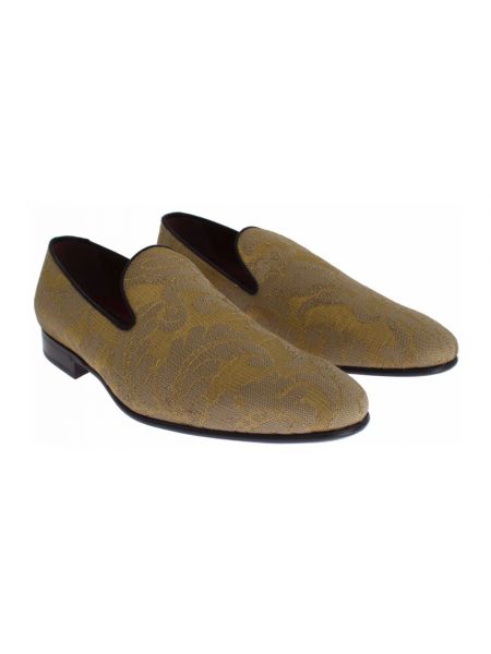 Jedwabne loafers Dolce And Gabbana