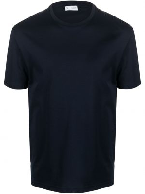 Памучна тениска Xacus синьо