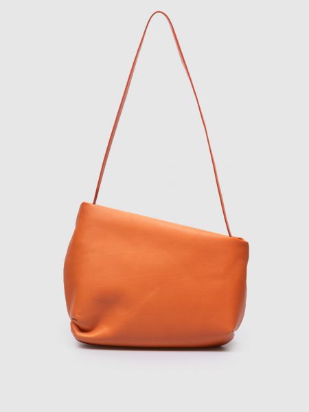 Шкіряна сумка через плече Marsell помаранчева