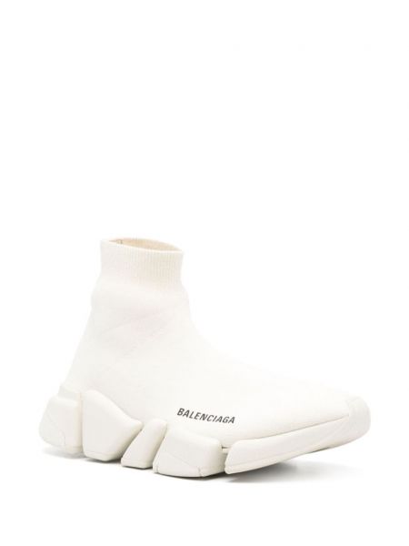 Sneakersy chunky Balenciaga Speed białe