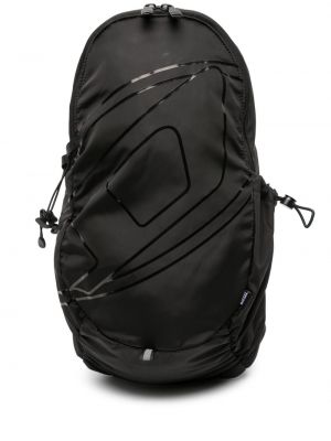 Τσάντα με σχέδιο Diesel μαύρο