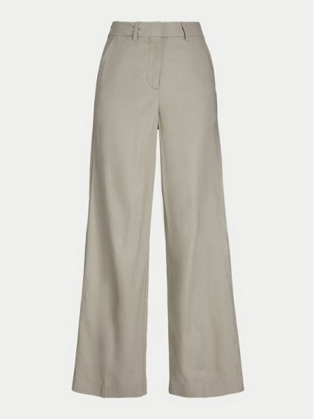 Широки панталони тип „марлен“ Jjxx сиво