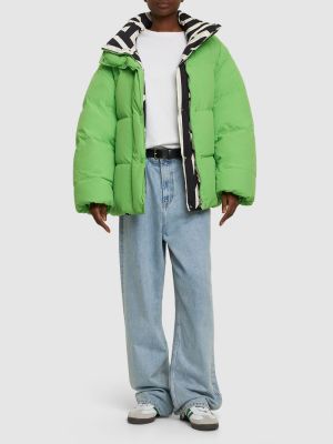 Reverzibilna puhovka Marc Jacobs zelena