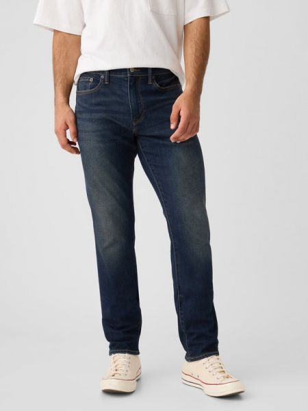 Niebieskie jeansy skinny Gap
