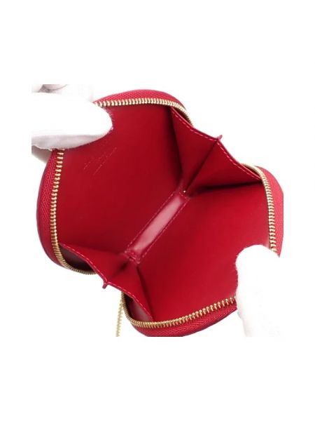 Cartera de cuero Louis Vuitton Vintage rojo