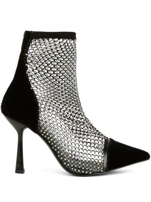 Stivali con cristalli Karl Lagerfeld nero