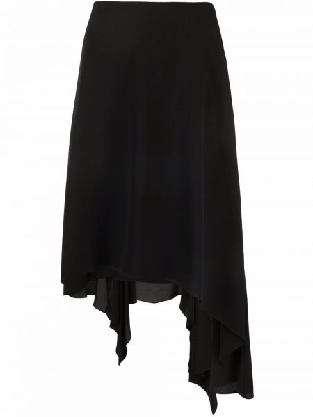 Minigonna di seta Givenchy nero