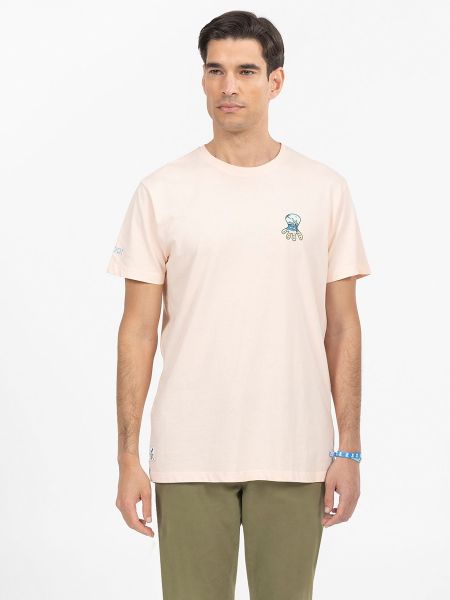 Camiseta manga corta Elpulpo rosa