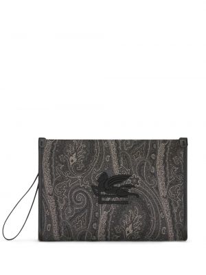 Pisemska torbica s potiskom s paisley potiskom Etro