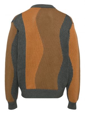 Sweter Toga brązowy