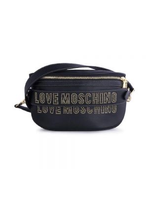 Pasek Love Moschino czarny