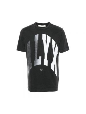 Koszulka bawełniana z nadrukiem 1017 Alyx 9sm czarna