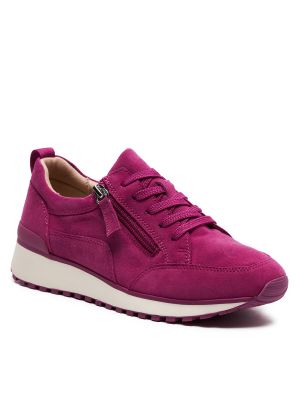 Sneakers σουέντ Caprice ροζ