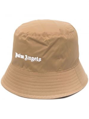 Bøttehatt Palm Angels brun