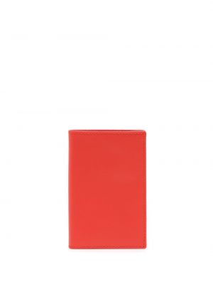 Δερμάτινος πορτοφόλι Comme Des Garçons Wallet κόκκινο
