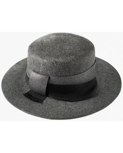 Шляпа с узкими полями Elegant, серый
