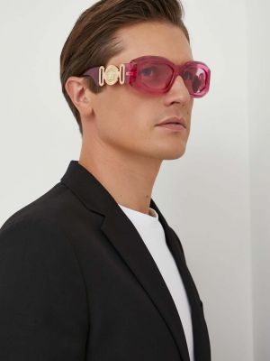 Розовые очки солнцезащитные Versace
