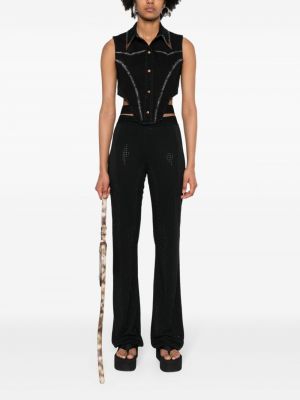 Kelnės Versace Jeans Couture juoda