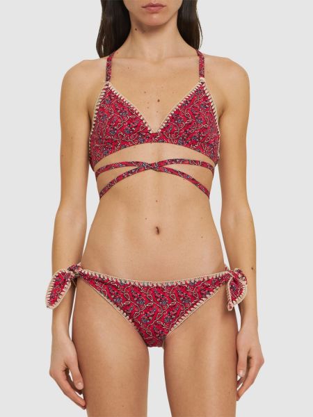 Bikini con estampado Isabel Marant