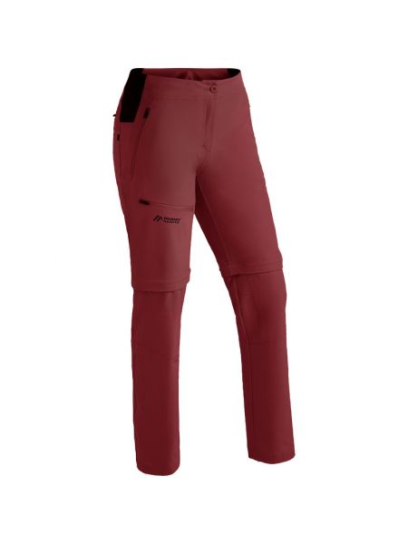 Спортивные штаны на молнии Maier Sports красные