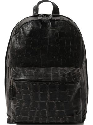 Кожаный рюкзак Giorgio Brato черный