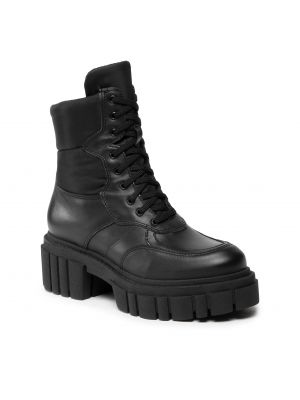 Členkové topánky Simen čierna