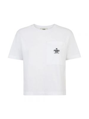T-shirt Fendi weiß