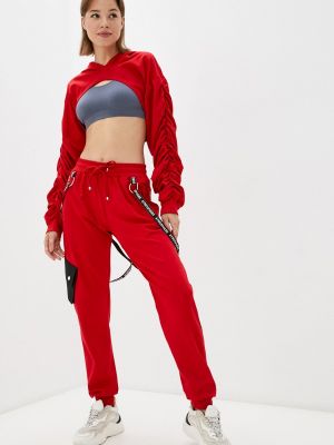 Спортивные штаны Malaeva красные