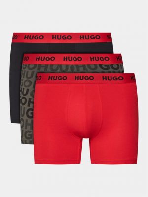 Boxeralsó Hugo piros