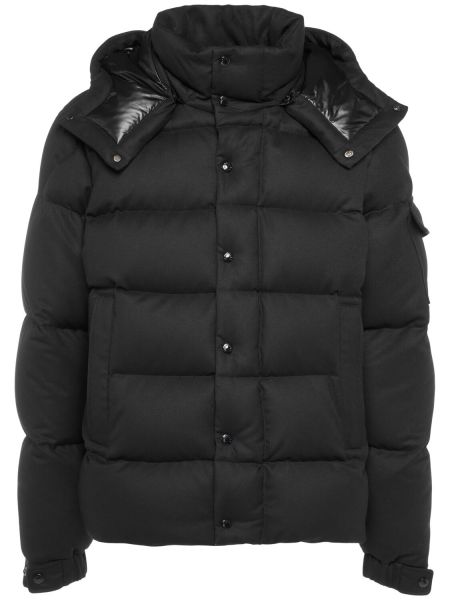 Naylon aşağı ceket Moncler siyah