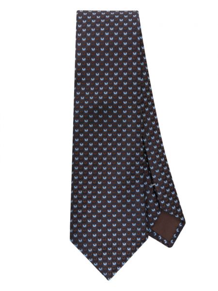 Jacquard selyem nyakkendő Canali