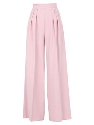 Pantalones de lana Brøgger rosa