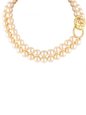 Ogrlica z perlami Kenneth Jay Lane zlata