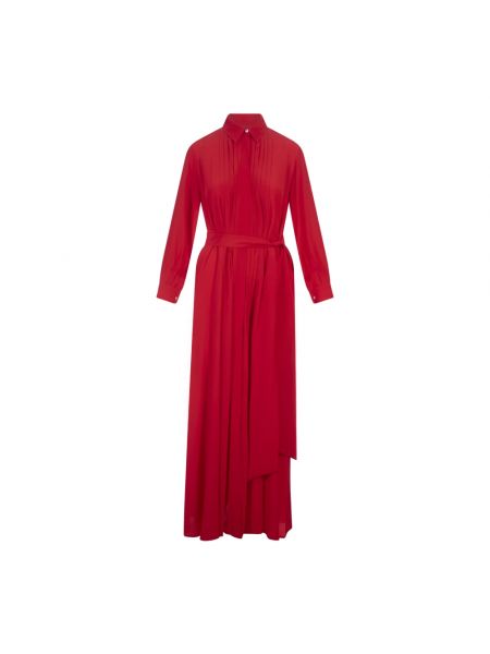 Sukienka długa Kiton czerwona