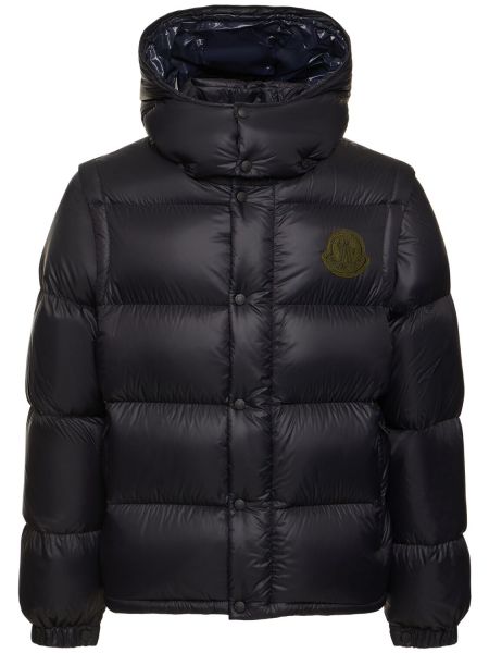 Nylon letvægtsjakke Moncler blå