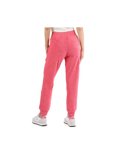 Pantalones de chándal con estampado Aeronautica Militare rosa